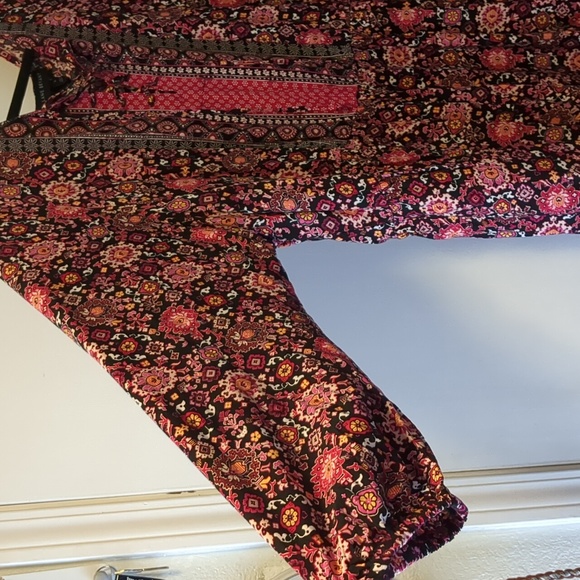 Lane Bryant Lace-Up Neck Midi Dress - 24 - Picture 3 of 9